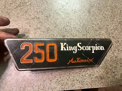 MONTESA KING SCORPION 250 Emblem Logo • $100