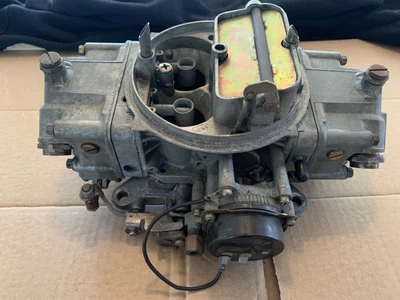 $199 • Buy Holley Carburetor Double Pumper 650 CFM Electric Choke 4150 Style