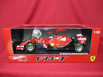 1:18 Fernando Alonso F14-T Scuderia Ferrari 2014 F1 GP Racing Car Hot Wheels • $163.09