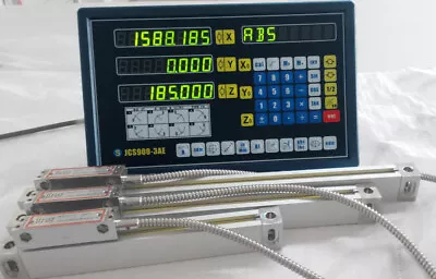 Linear Scale Digital Readout 2/3 Axis DRO Display Kit For Bridgeport Mill Lathe • $249.99