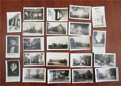 Mount Holyoke College Massachusetts C. 1920 Lot X 22 Photo Cards Campus Scenes • $100