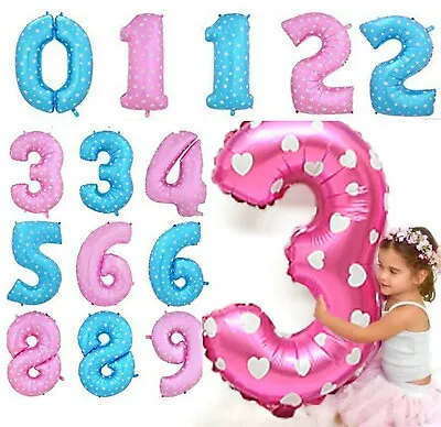 40    Foil  Numbers Balloon Birthday  Party Decoration  • $4.80