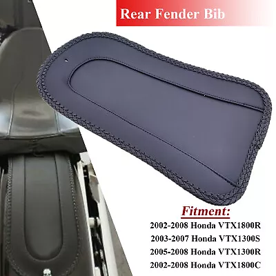 Rear Fender Bib Solo Seat Black For Honda VTX1800C VTX1800R 2002-2008 VTX1300S/R • $23.98