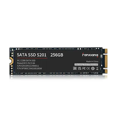 Fanxiang SSD 256GB M.2 SATA SSD 6Gb/s 550MB/S Internal Solid State Drive PC Lot • £19.99