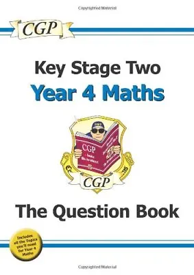 KS2 Maths Question Book - Year 4 By CGP Books • £3.07