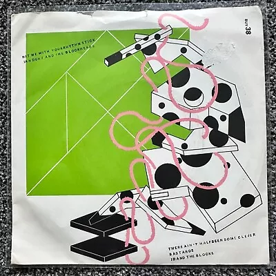 IAN DURY AND THE BLOCKHEADS | Hit Me With Your Rhythm Stick - 7  Vinyl Record • £2.99