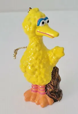 Ornament Big Bird Standing Next To Tree Stump Figure Sesame Street Muppet 1977 • $10