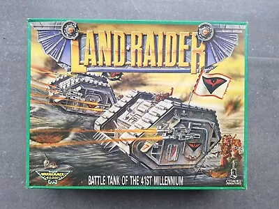 Rogue Trader Land Raider MK1 NIB Warhammer 40k Space Marines 1989 NEW Imperial G • £415