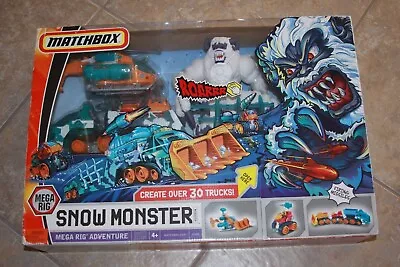 Matchbox Snow Monster Mega Rig Adventure - 2006-BRAND NEW & MINT IN BOX • $98.99