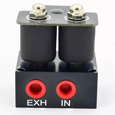 $45.99 • Buy 200PSI 12V Solenoid Valve Air Ride Suspension Manifold Valve Double Solenoid