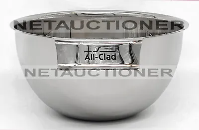 New ALL-CLAD Stainless Steel 3 Qt Mixing Bowl Professional Quality • $64.99