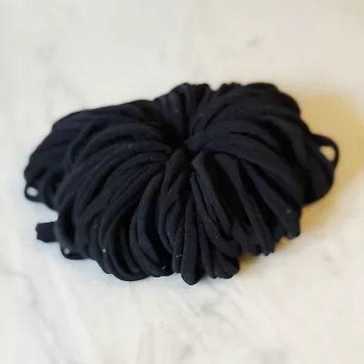 $10 • Buy 50/pcs Black Baby Nylon Headbands, Hair Bow Elastics, Hair Accessories, Baby Bow
