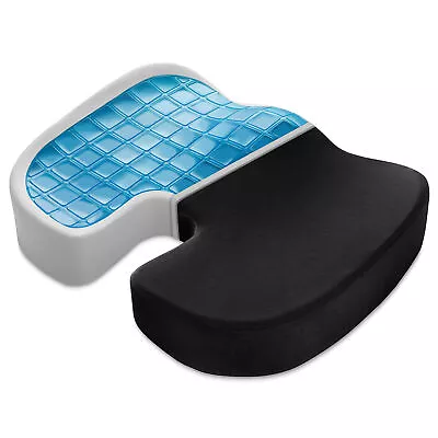 Gel Enhanced Memory Foam Seat Cushion - Black • $19.95