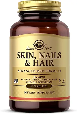 Skin Hair And Nails - 60 Pack - Helps Build Collagen - With Zinc Copper And Vit • £15.85