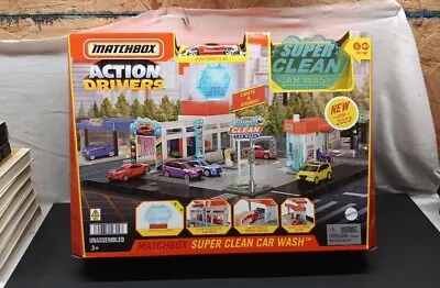 Matchbox Action Drivers Super Clean Car Wash Playset (Unopened) | [NEW] • $15.50