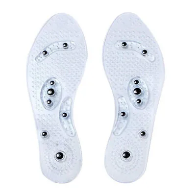 £3.83 • Buy Magnetic Massage Shoe Insoles Acupressure Foot Therapy Reflexology Pain Relief