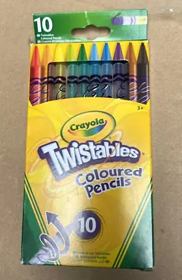 CRAYOLA Twistables Colouring Pencils Simply Twist For More Colouring Fun • £4.99