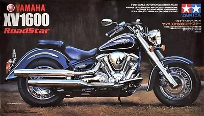 Tamiya 14080 1/12 Scale Motorcycle Model Kit  XV1600 A Road/Wild Star • $32.22