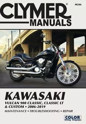 Kawasaki Vulcan 900 Classic Classic LT & Custom 2006 - 2019: Clymer Manuals: M • $39.99