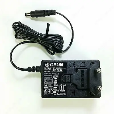 Power Adapter PA-130B EU For Yamaha PSR-A350 PSR-E353 PSR-E363 PSR-EW300 NP-12 • £44.06