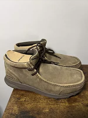 NEW Ariat Men Spitfire BROWN BOMBER Casual Moccasin Boots 10021723 11EE WIDE • $92.99