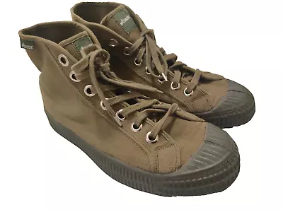 Novesta Star Dribble UK7 Military Green RRP£60 Vegan Handmade.  Shoes. Slovakian • £15