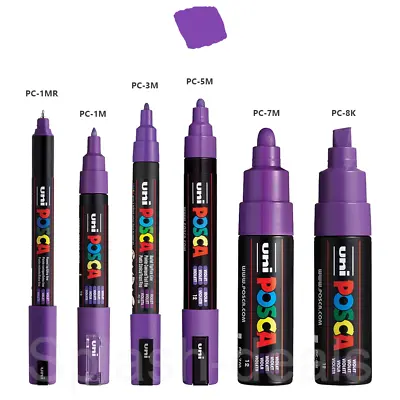 Uni Posca Paint Marker Art Pens - Waterproof Paint Pens - All Sizes & Colours • £3.79