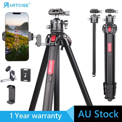 $99 • Buy ARTCISE Compact Carbon Fiber Camera Video Tripod Panoramic Ball Head 15kg