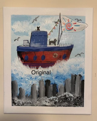£25 • Buy Original Acrylic Painting On Canvas