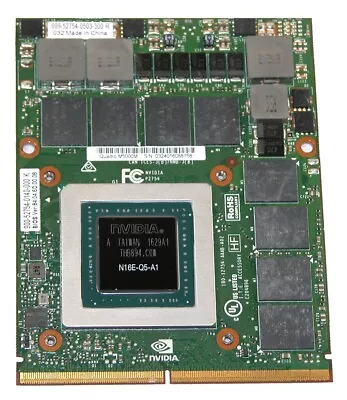 Dell YM9KW Precision 17 7710 M6800 NVidia Quadro M5000M 8GB GDDR5 GPU N16E-Q5 • $144.49