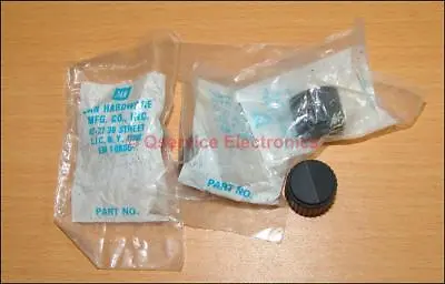 4 PCS LOT Knob Black For Military Commercial Radio Or Test Equipment NOS Sealed • $15