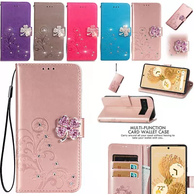 $13.89 • Buy For OPPO A5 A9 AX5 A72 Patterned Bling Leather Magnetic Wallet Case Flip Cover