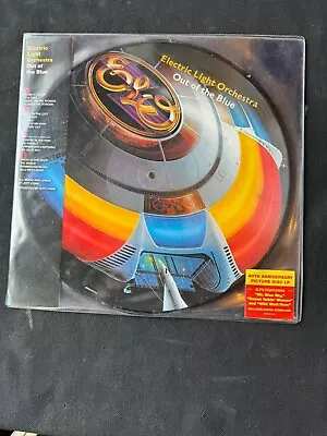 ELO - OUT OF THE BLUE. 40th ANNIVERSARY VINYL LP PICTURE DISCS. 2017 EPIC. • $31.57