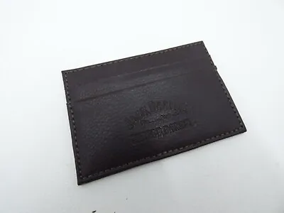 Men's Jack Daniel's Brown Leather Card Holder • £6