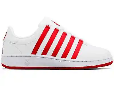 K Swiss Classic Vn Men's White / Mars Red 07321 117 • $59.99