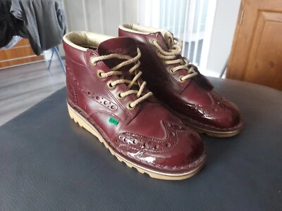 £19.99 • Buy Kickers Boots Size 5 Burgundy