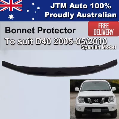 Bonnet Protector To Suit Nissan Navara D40 2005-2010 Spanish Model • $95