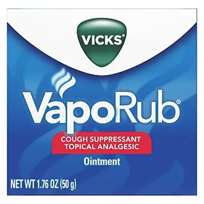 Vicks VapoRub Soothing Chest Rub Cough Suppressant Ointment1.76 Oz • $18.59