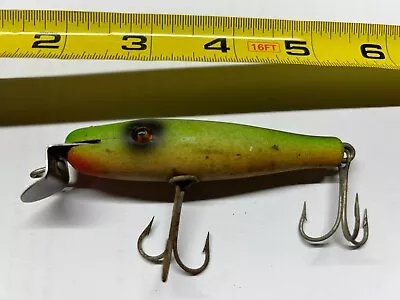 C.c.b. Co. Pikie Lure Wood Garrett IN 4 In • $10.99