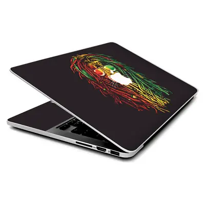 Skin Wrap For MacBook Pro 15 Inch Retina  Rasta Dread Lion Irie • $16.98