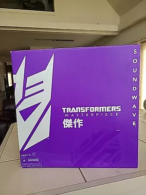Takara Tomy Transformers Masterpiece MP-02 Soundwave Figure TRU Exclusive Sealed • $225