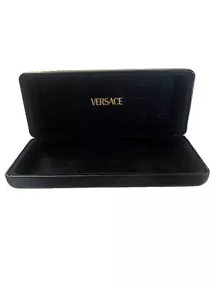 Versace Medusa LOGO Black Sunglasses Glasses Hard Case Clam Shell Only • $18.99