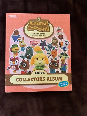 $650 • Buy Animal Crossing Amiibo Cards Series 4 Complete In Collectors Album, Nintendo 