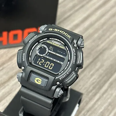 Casio G-Shock Military Men's Chronograph Black Resin 47mm Watch DW9052-1CCG • $25.31