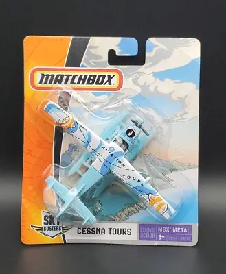 Matchbox 1:64 Sky Busters Airplane Cessna Tours Mbx Metal J4715 #21 Of 24 Mattel • $19.99