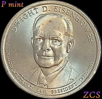 $2.94 • Buy 2015 P Dwight D. Eisenhower Presidential One Dollar Coin From U.S. Mint  