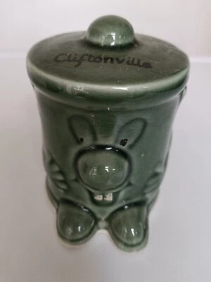 £4 • Buy Vintage 321 Dusty Bin Moneybox