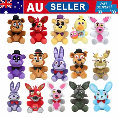 Five Nights At Freddy's FNAF Horror Game Kids Plushie Toy Plush Dolls Gifts NEW • $13.99