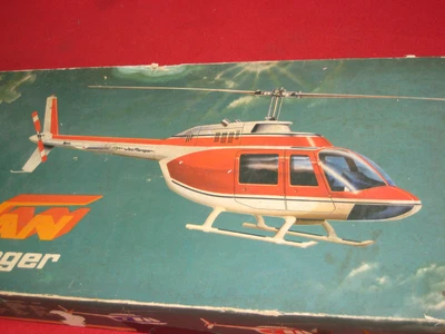 $601 • Buy Vintage German Kavan Bell Jet Ranger 63   R/c  60 Model Heli Helicopter Kit