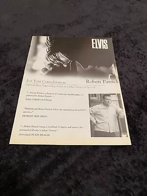ELVIS 2005 Emmy Ad Robert Patrick As Vernon Presley For Best Supporting Actor • $5.98